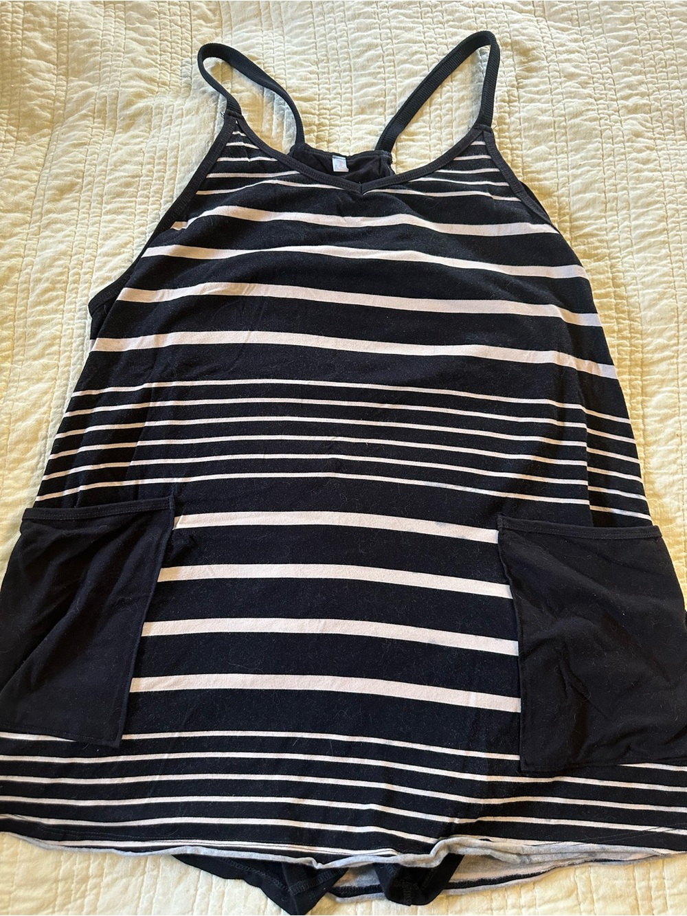 Free People Black & White Hot Shot dress Large